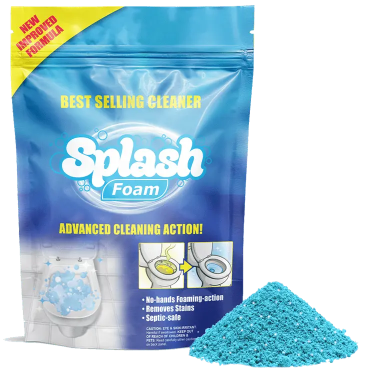 1x Splash Foam Toilet Cleaner (cross) image